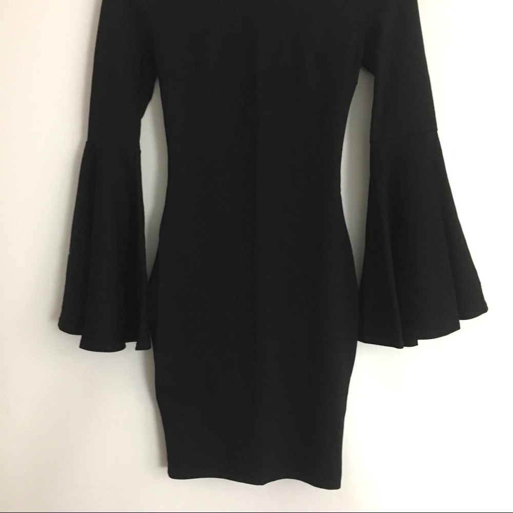 Fashion Nova Bell Sleeve Dress - Picture 7 of 10
